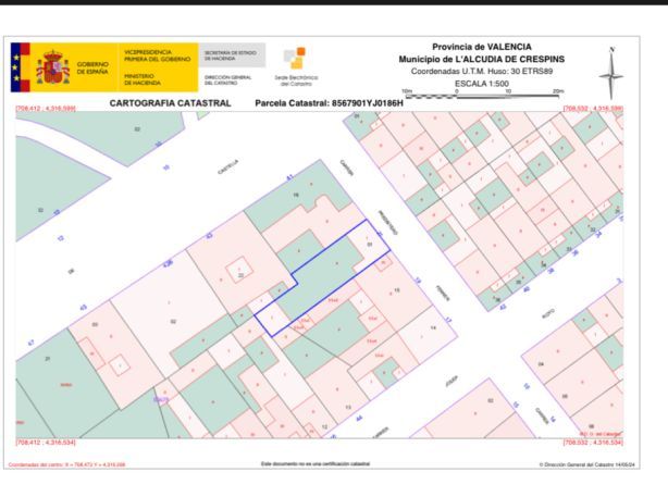 Venta de SOLAR  en Alcudia de Crespins